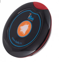 iBells 305 - мини кнопка вызова (черный. вишня)